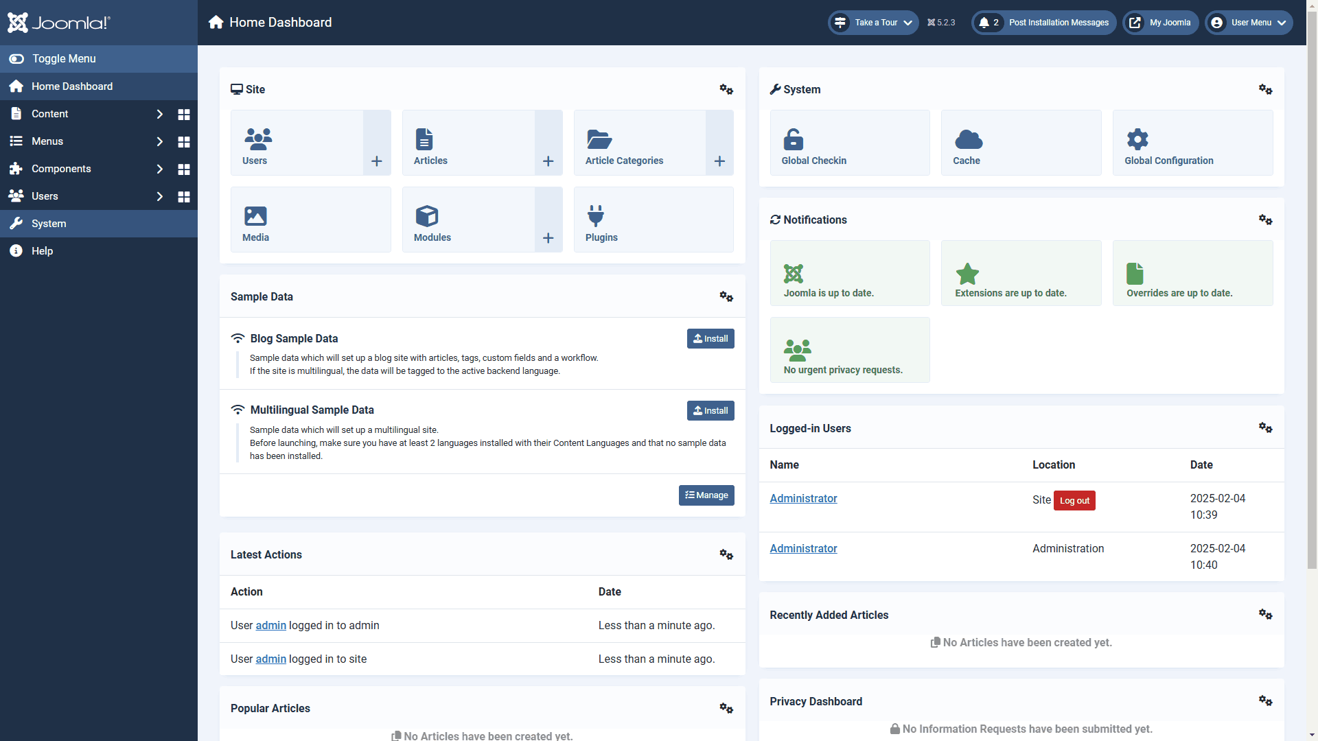 Joomla Hosting - Optimized for Joomla